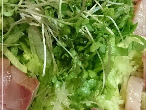 薬味たっぷりカルパッチョ~~